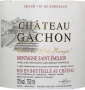 Étiquette de Château Gachon - Cuvée des petits Rangas 