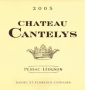 �tiquette de Ch�teau Cantelys 