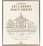 �tiquette de Ch�teau les Carmes Haut-Brion 