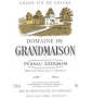 �tiquette de Domaine de Grandmaison - Rouge 