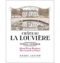 �tiquette de Ch�teau la Louvi�re - Rouge 