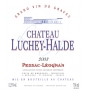�tiquette de Ch�teau Luchey-Halde - Rouge 