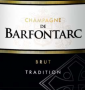 �tiquette de Champagne de Barfontarc - Brut - Tradition 