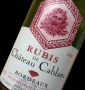 �tiquette de Rubis de Ch�teau Cablanc