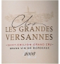 �tiquette de Clos les Grandes Versannes 