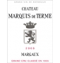 �tiquette de Ch�teau Marquis de Terme 