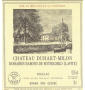 �tiquette de Ch�teau Duhart-Milon 