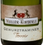 �tiquette de Muller Koeberl� - Gewurztraminer - Terroir