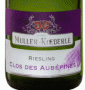 �tiquette de Muller Koeberl� - Riesling - Clos des Aub�pines