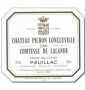 tiquette de Chteau Pichon Longueville - Comtesse de Lalande 