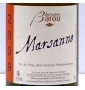�tiquette de Domaine Barou - Marsanne 