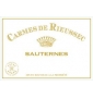 �tiquette de Carmes de Rieussec