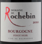 tiquette de Domaine de Rochebin - Pinot Noir 