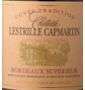 �tiquette de Ch�teau Lestrille Capmartin - Cuv�e Tradition 