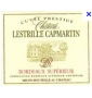tiquette de Chteau Lestrille Capmartin - Cuve Prestige 