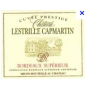 �tiquette de Ch�teau Lestrille Capmartin - Cuv�e Prestige 