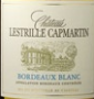 �tiquette de Ch�teau Lestrille Capmartin - Bordeaux Blanc 