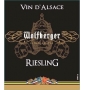 Étiquette de Wolfberger - Riesling