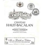 Étiquette de Château Haut Bacalan 