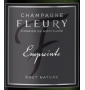 �tiquette de Fleury P�re et Fils - Emreinte