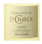 �tiquette de Domaine de la Croix - Cuv�e Eloge - Blanc 