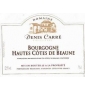 tiquette de Domaine Denis Carr - Bourgogne Hautes Ctes de Beaune 