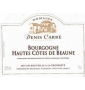 �tiquette de Domaine Denis Carr� - Bourgogne Hautes C�tes de Beaune 