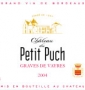 �tiquette de Ch�teau du Petit Puch 