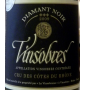 �tiquette de La Vinsobraise - Diamant Noir
