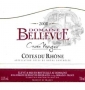�tiquette de Domaine de Bellevue Meger - Cuv�e Meger - Rouge 