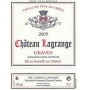 �tiquette de Ch�teau Lagrange - Graves 