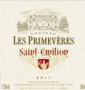 �tiquette de Ch�teau les Primev�res 