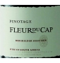 �tiquette de Fleur Du Cap - Bergkelder - Pinotage