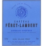 Étiquette de Château Feret-Lambert 