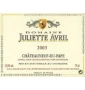 �tiquette de Domaine Juliette Avril - Ch�teauneuf-du-Pape Rouge 