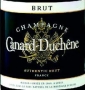 �tiquette de Canard-Duch�ne - Authentic Brut