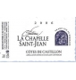 �tiquette de Ch�teau la Chapelle Saint Jean 