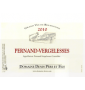 �tiquette de Domaine Denis - Pernand-Vergelesses premier cru rouge 