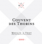 �tiquette de Ch�teau Moulin � Vent - Couvent des Thorins 