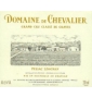 �tiquette de Domaine de Chevalier - Pessac L�ognan - Blanc 