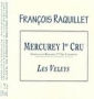 tiquette de Domaine Franois Raquillet - Les Veleys blanc 