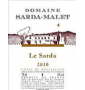 �tiquette de Domaine Sarda Malet - Le Sarda - rouge 