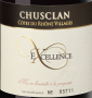 �tiquette de Les Vignerons de Laudun Chusclan - Excellence - Rouge
