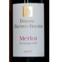 Étiquette de Domaine Baptiste Boutes - Merlot 