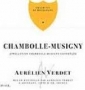 �tiquette de Aur�lien Verdet - Chambolle-Musigny