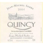 tiquette de Jean-Michel Sorbe - Quincy