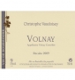 �tiquette de Domaine Christophe Vaudoisey  - Volnay 