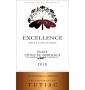 �tiquette de Les Vignerons de Tutiac - Excellence - Rouge