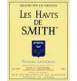 �tiquette de Les Hauts de Smith - Rouge