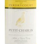 �tiquette de Domaine de Perdrycourt - Petit Chablis 